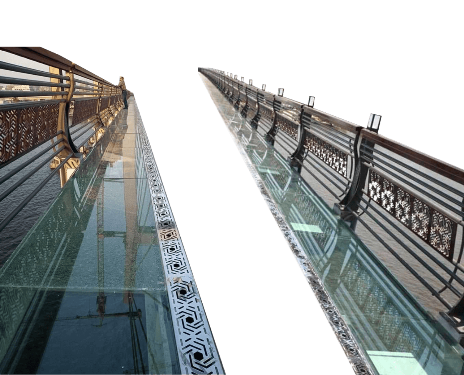 Glass Walkway - Tahya Masr Bridge